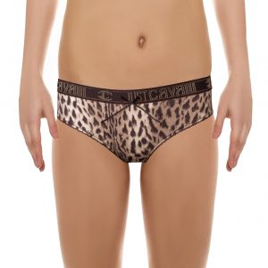 Just Cavalli šortky a brazilky L521654 prírodná