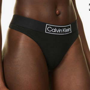 Calvin Klein tanga QF6774E černé
